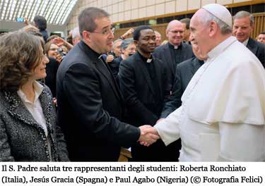 Udienza del 10/04/2014 con papa Francesco