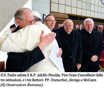 Udienza del 10/04/2014 con papa Francesco